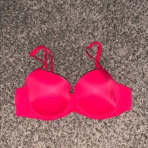 Pink bra
